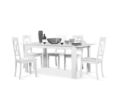 Aspen Dining Table and Kendal Chairs