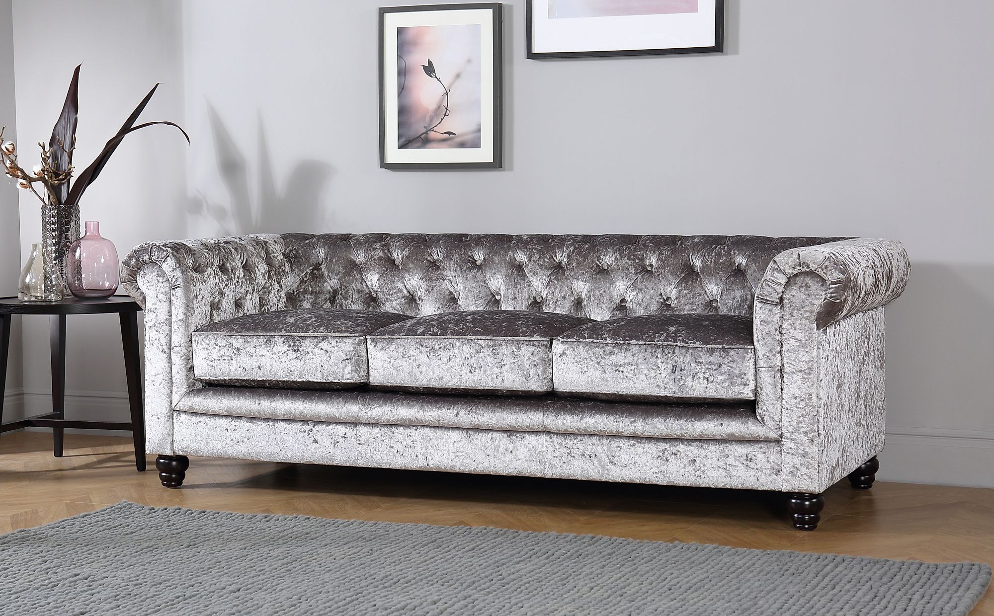 3 seater chesterfield sofas
