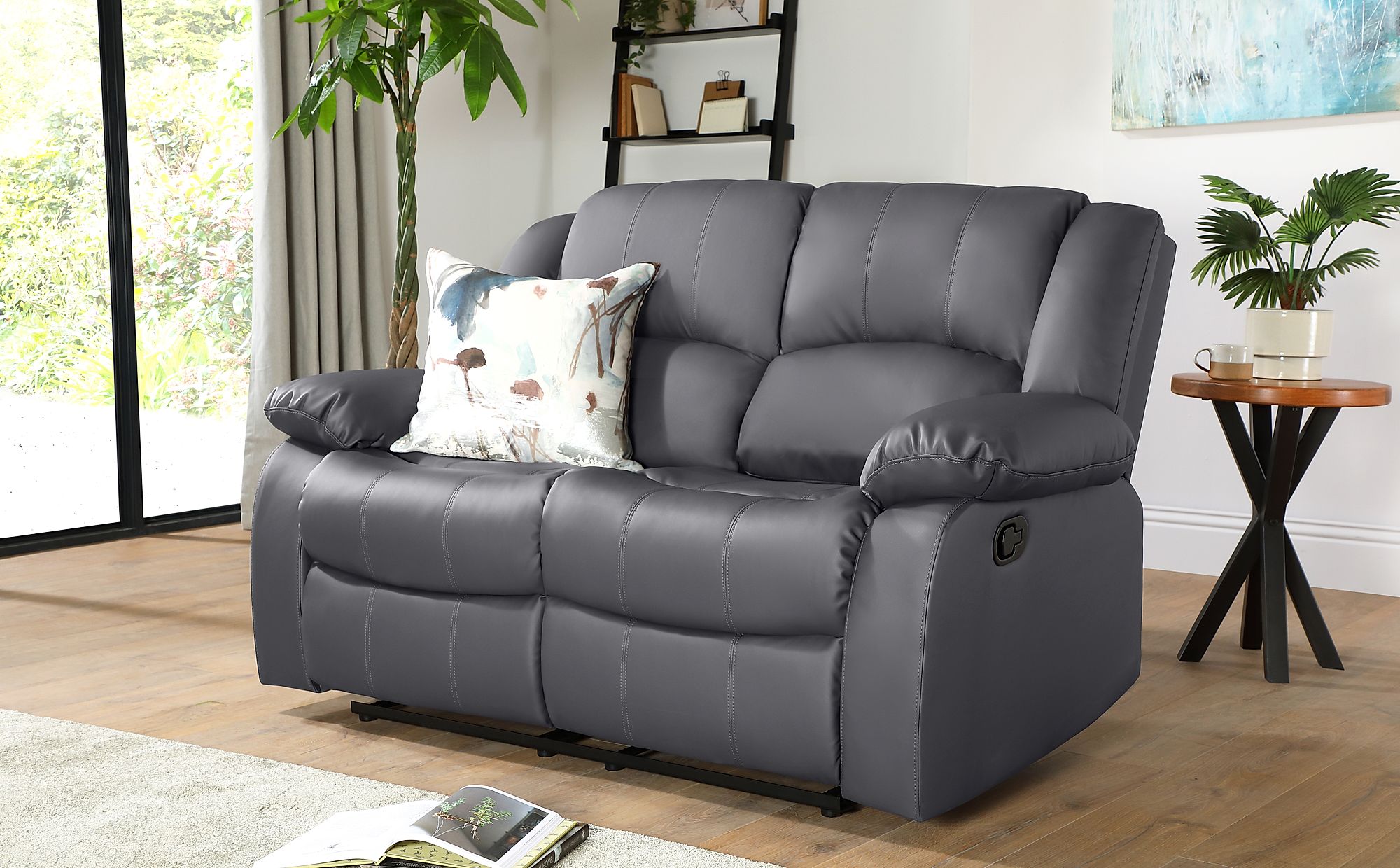 archie leather sofa recliner