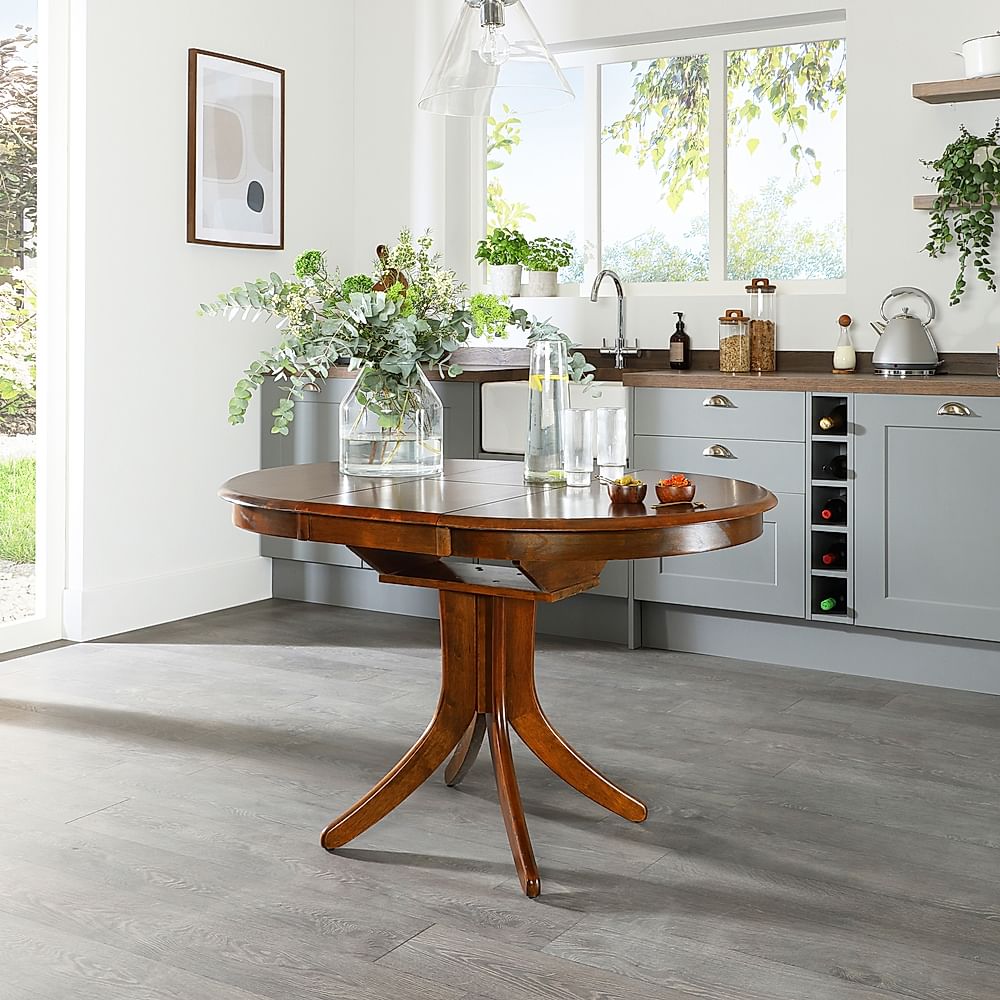 Small brown on sale kitchen table