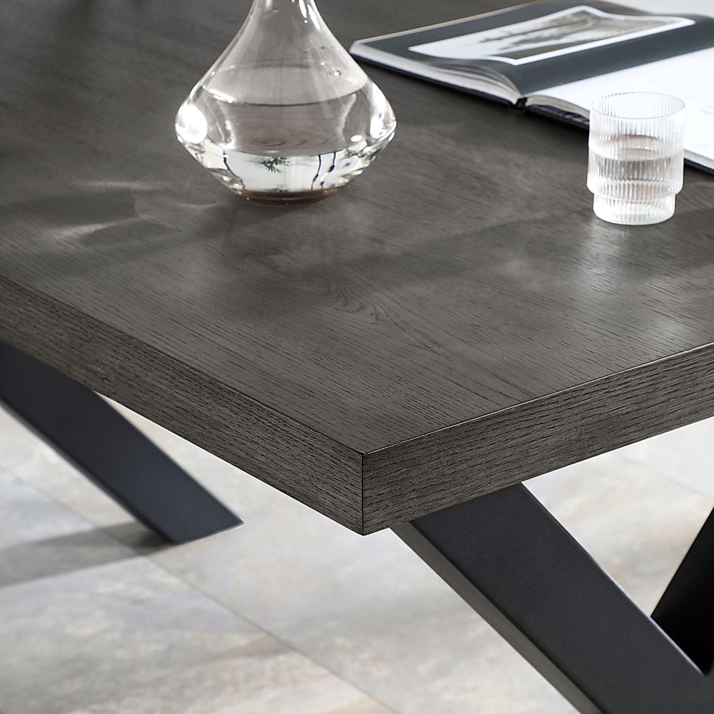 Distressed gray coffee table discount