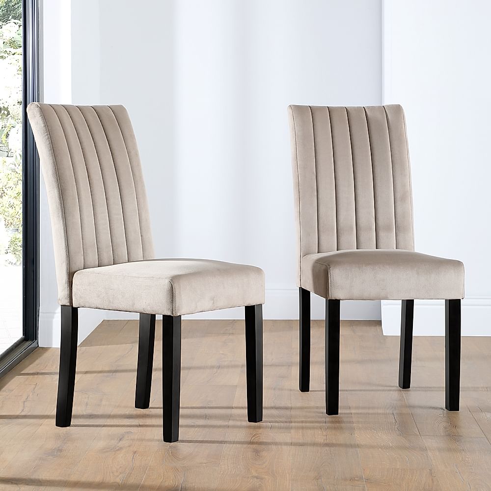 Black parsons cheap dining chairs