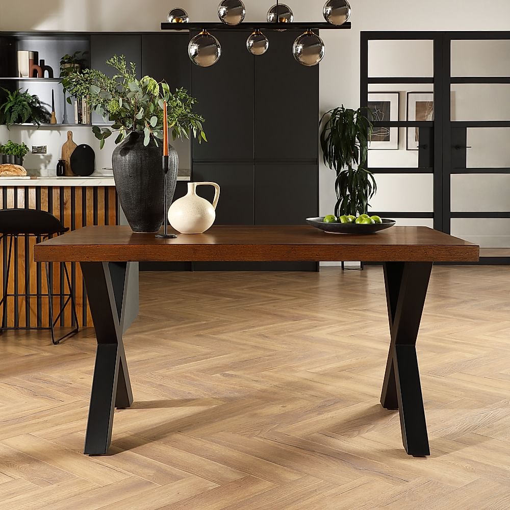 Dark oak table top deals