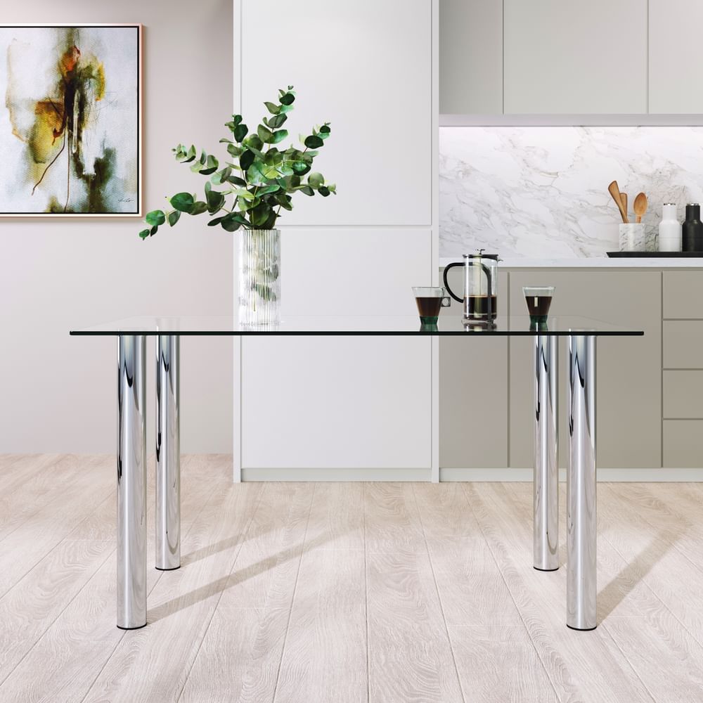 140cm glass on sale dining table