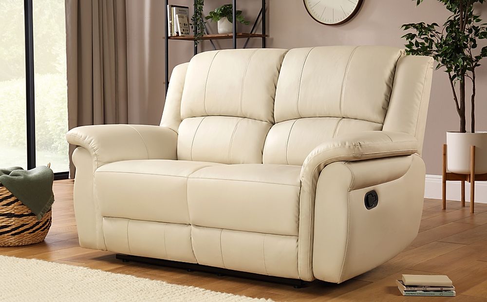 2 seater leather recliner sofa