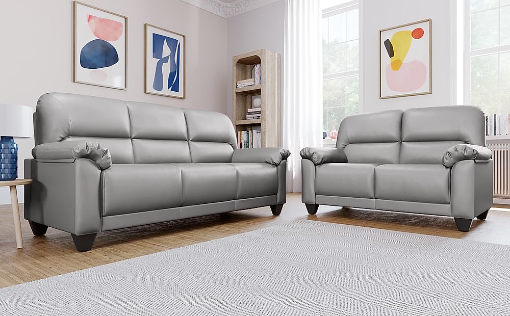 Kenton Small Light Grey 3+2 Seater Sofa Set | Furniture And Choice