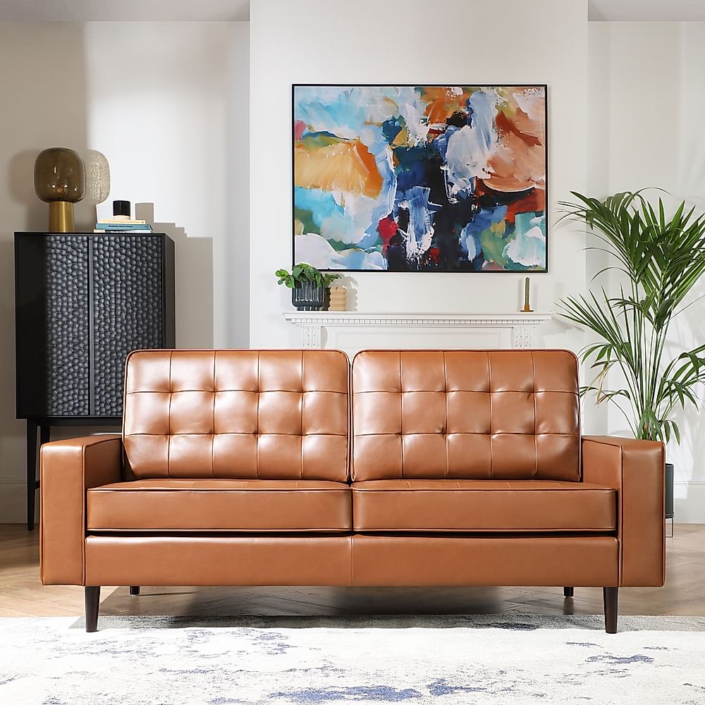 Stockholm Tan 3+2 Seater Sofa Set | Furniture And Choice