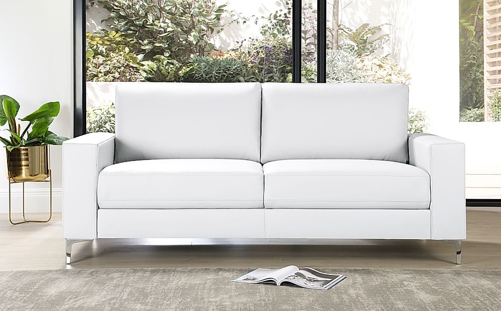 Oversized white couch deals