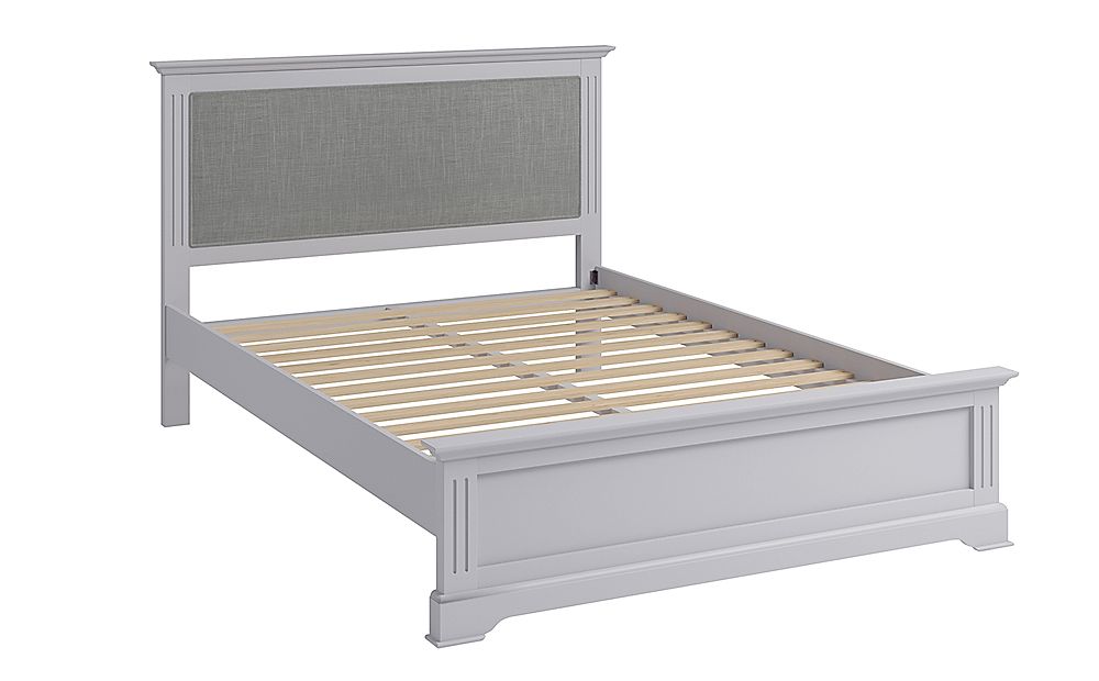 Berkeley Painted Grey Wooden King Size, Painted Wooden Bed Frames King