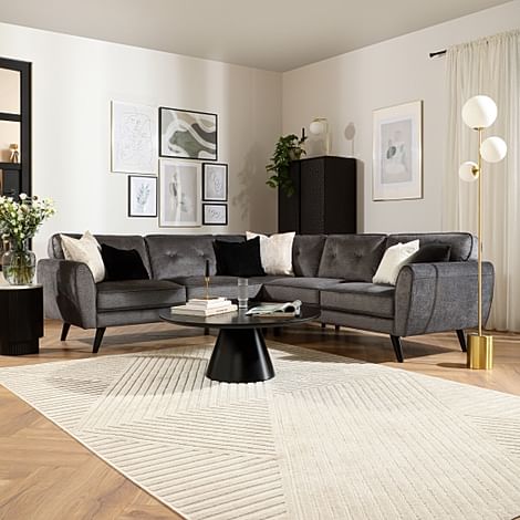 Corner table for behind sectional sofa deals