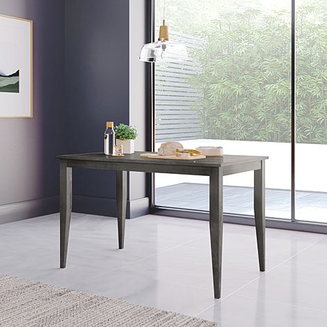 Finley Grey Wood 114cm Dining Table