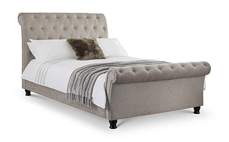 Ravello Mink Fabric Double Bed