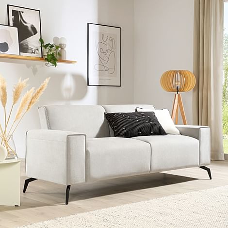 Ellison 3 Seater Sofa, Dove Grey, Classic Plush Fabric