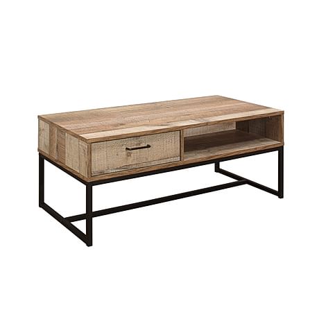Urban Rustic Coffee Table with Drawer