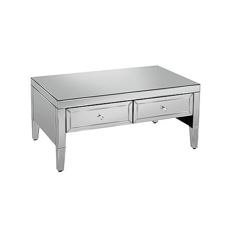 Valencia Mirrored Coffee Table with Drawers