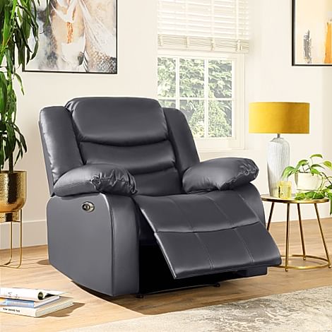 Dark teal leather deals recliner