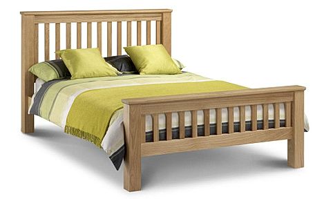 Amsterdam Solid Oak Double Bed
