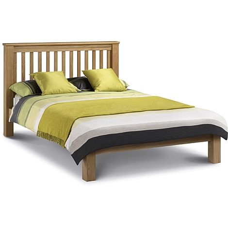 Amsterdam Solid Oak King Size Bed