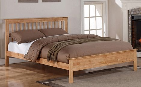 Pentre Wooden Double Bed