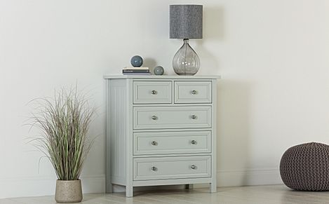 Dorset Dove Grey 5 Drawer Chest of Drawers