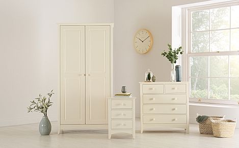 Cream Wardrobes Bedroom Furniture, Cream Armoire Wardrobe
