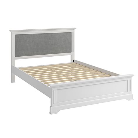 Berkeley Painted White Wooden King Size Bed