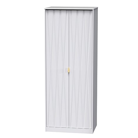 Mayfair Wardrobe, 2 Door, White