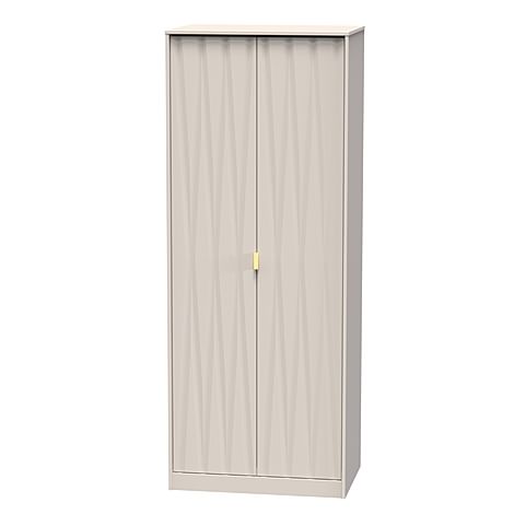 Mayfair Wardrobe, 2 Door, Stone Grey