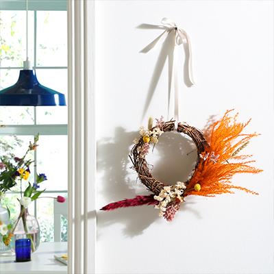 DIY: A vibrant, seasonal Easter floral hoop