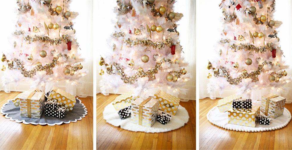 Collage of DIY Christmas gifts.