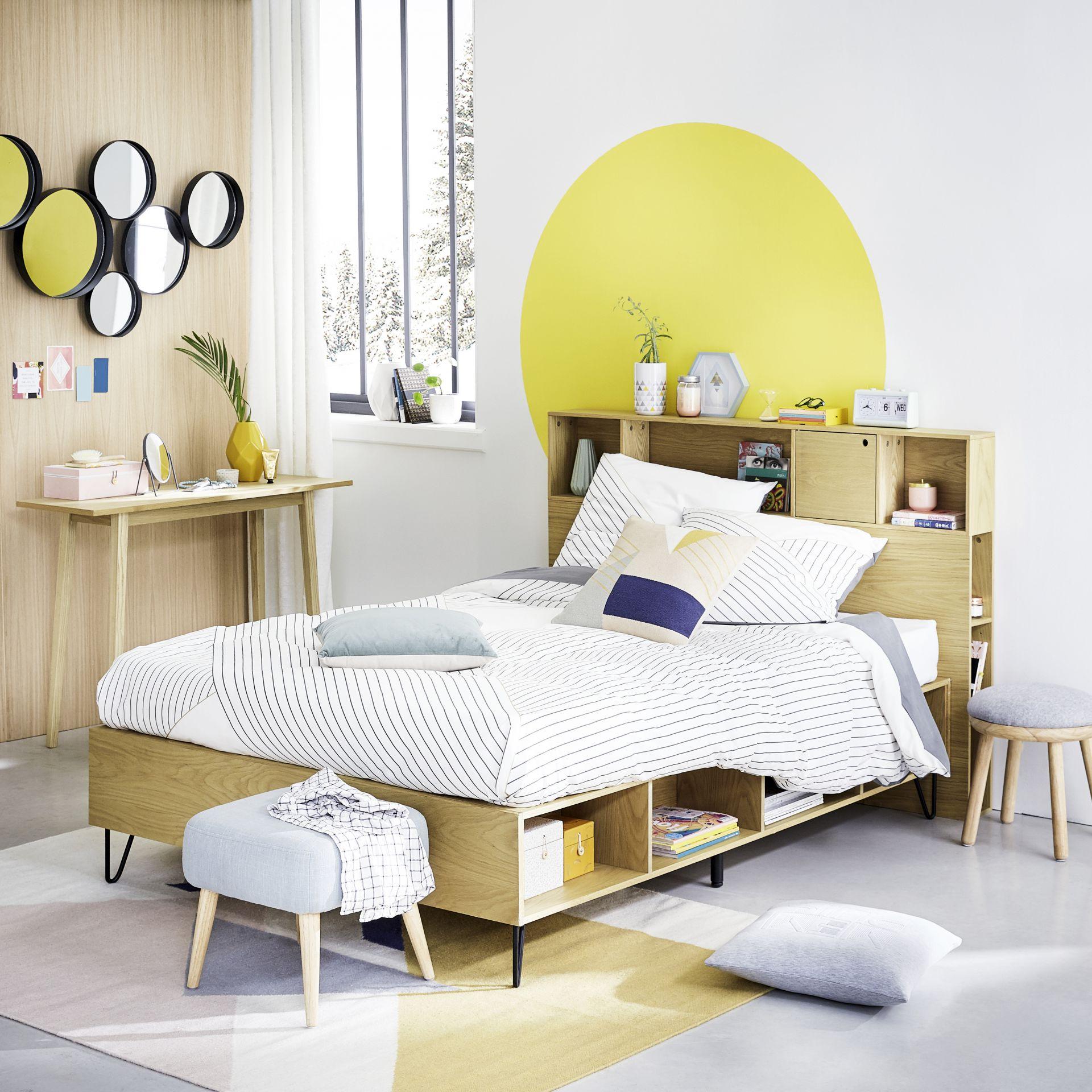 Beds with smart storage.