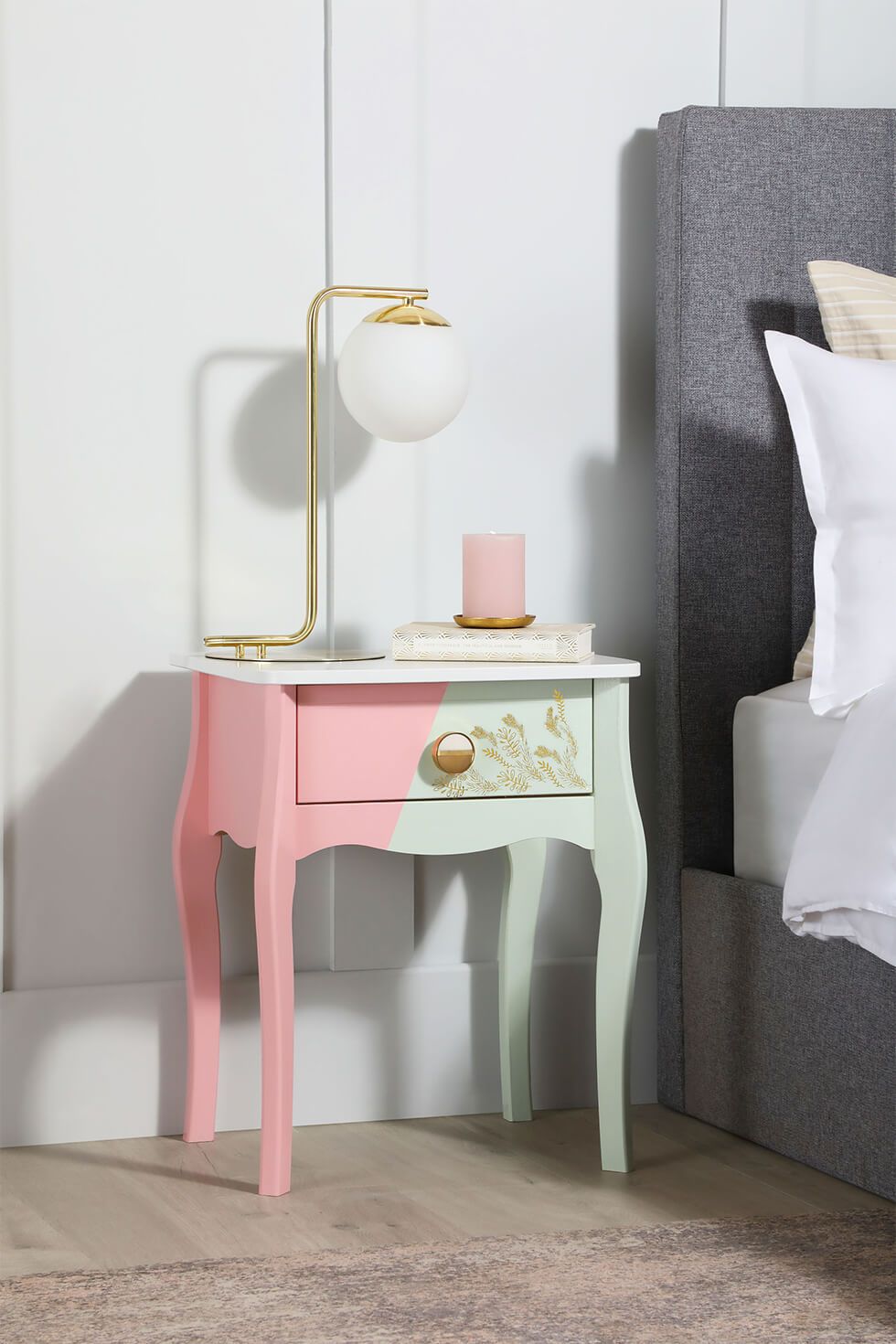 Complete image of bedside table