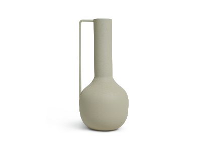 Mona Sand Metal Vase - Palma & Stone