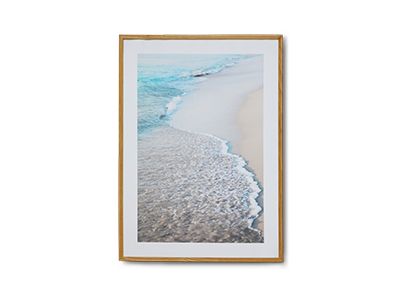 Blue Beach Wave Poster - Desenio