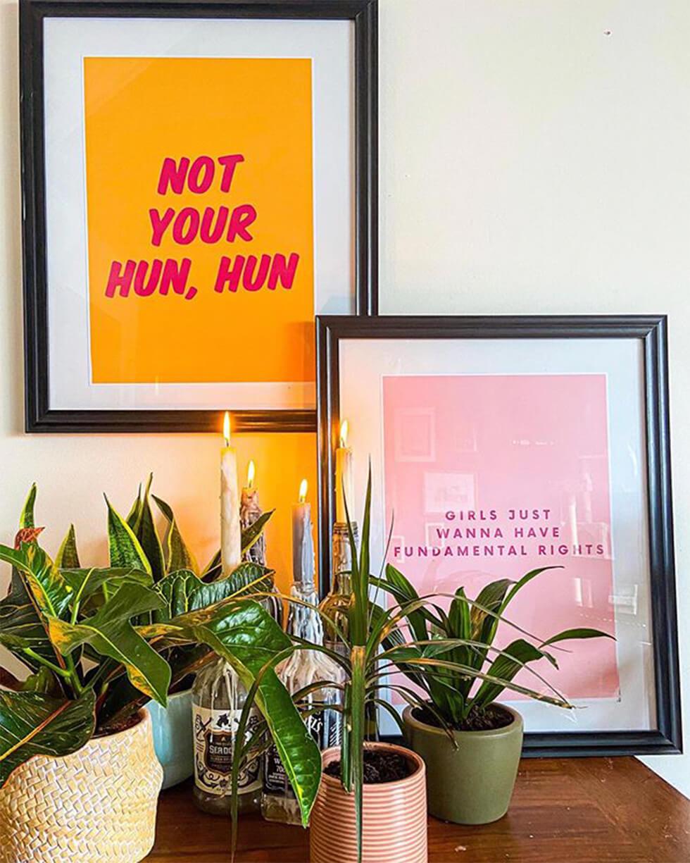 quote prints by peachfrownprints