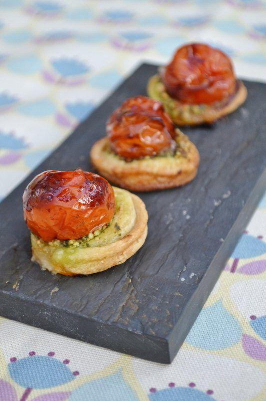 Three canapes