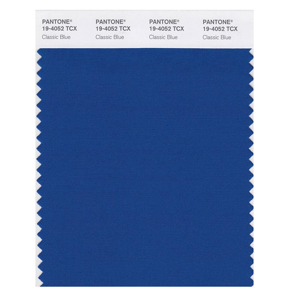 Pantone Classic Blue swatch colour