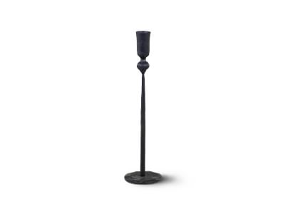 Black Iron Candle Holder - Greige