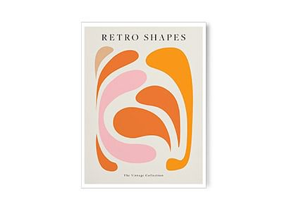 Retro Shapes - Desenio
