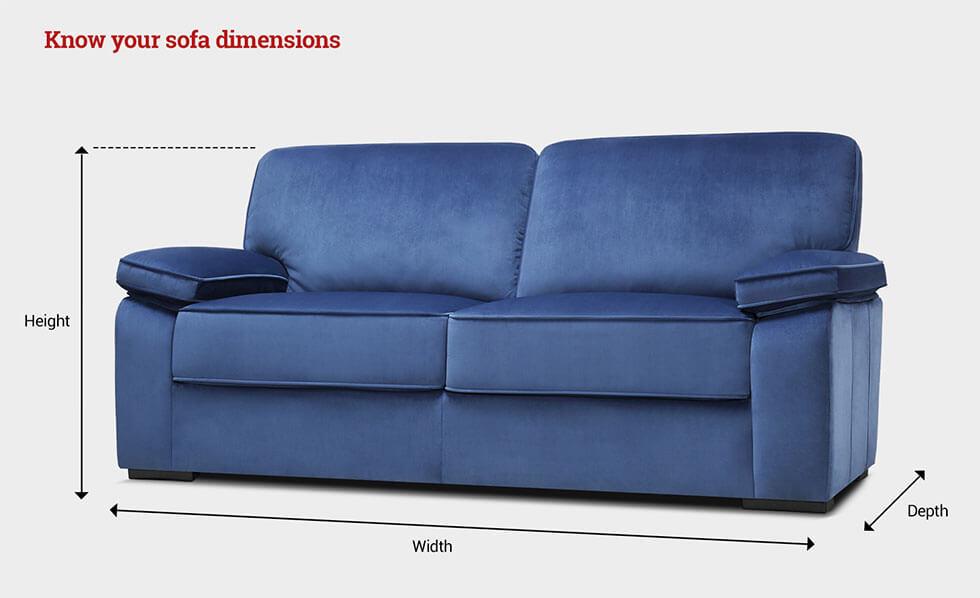 The Definitive Sofa Ing Guide, Average Size Of 3 Seater Sofa Uk