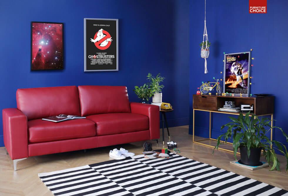 Stranger Things inspired living room design by Furniture Choice
