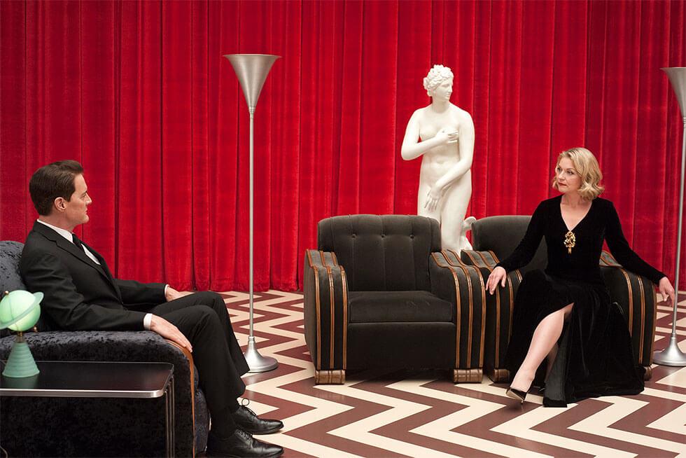 Red room in twin peaks