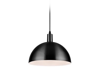 Black Dome Pendant Light - Home Industrial Lighting