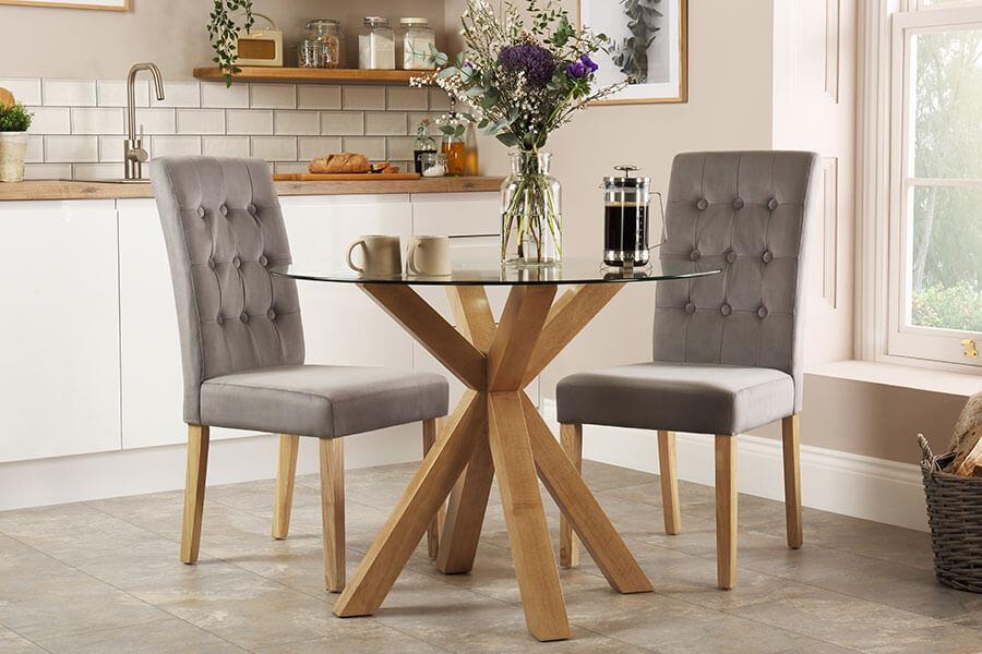 Dining Table 2 Chair Sets, Armchair For Dining Table