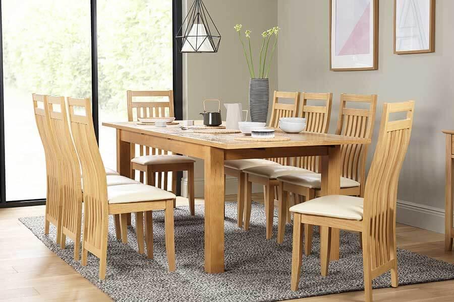 Dining Table 8 Chairs 8 Seater Dining Tables Chairs Furniture And Choice