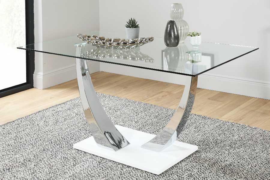 Chrome Dining Tables | Dining Room Furniture | Furniture And Choice